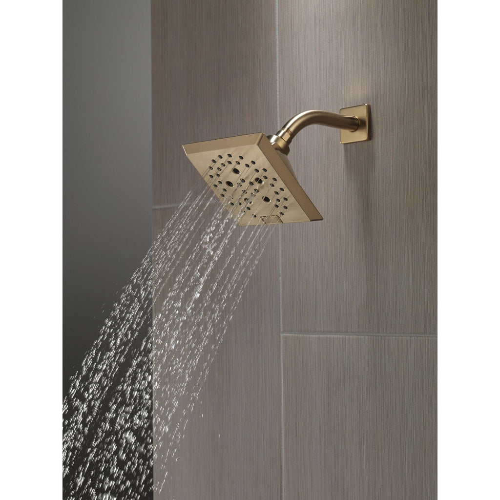 Champagne Bronze Raincan Shower Head P755