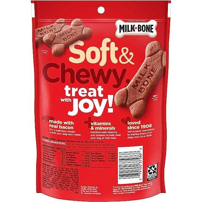 Soft Chewy Bacon Dog G739447