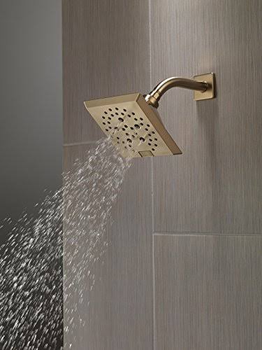 Champagne Bronze Raincan Shower Head P755