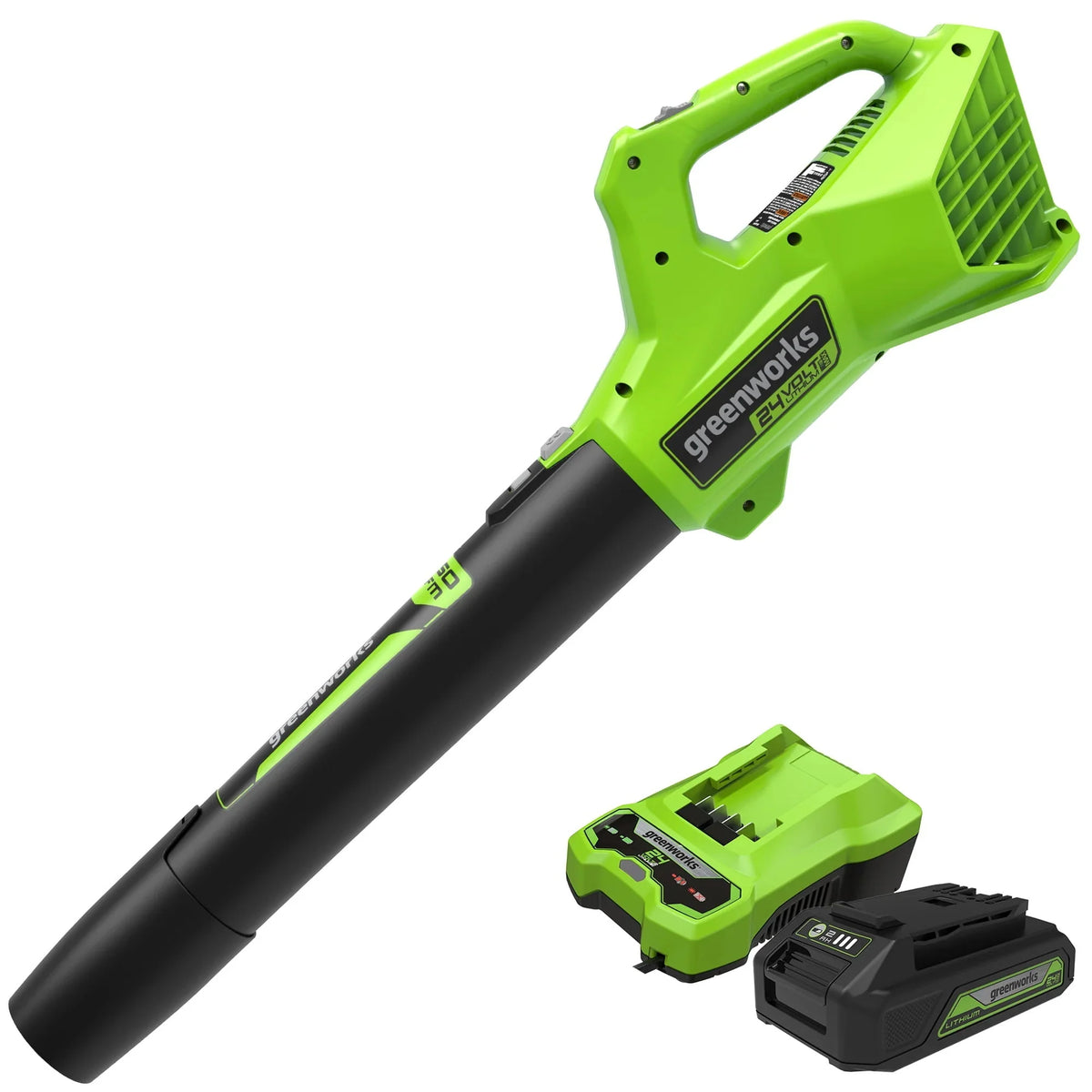 24V Cordless Axial Blower with 2Ah USB Battery & Charger S987
