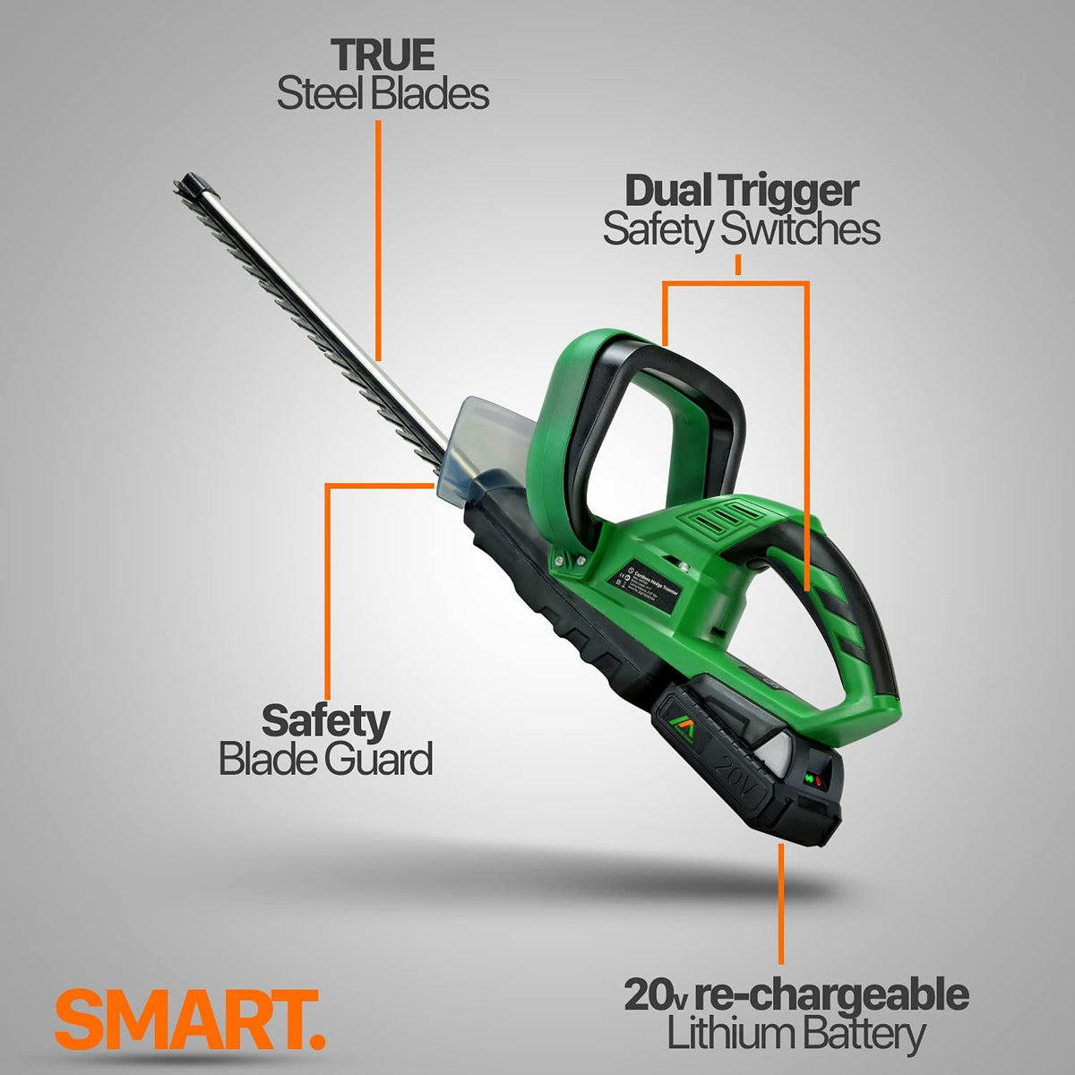 17-Inch Cordless Electric Hedge Trimmer K516602