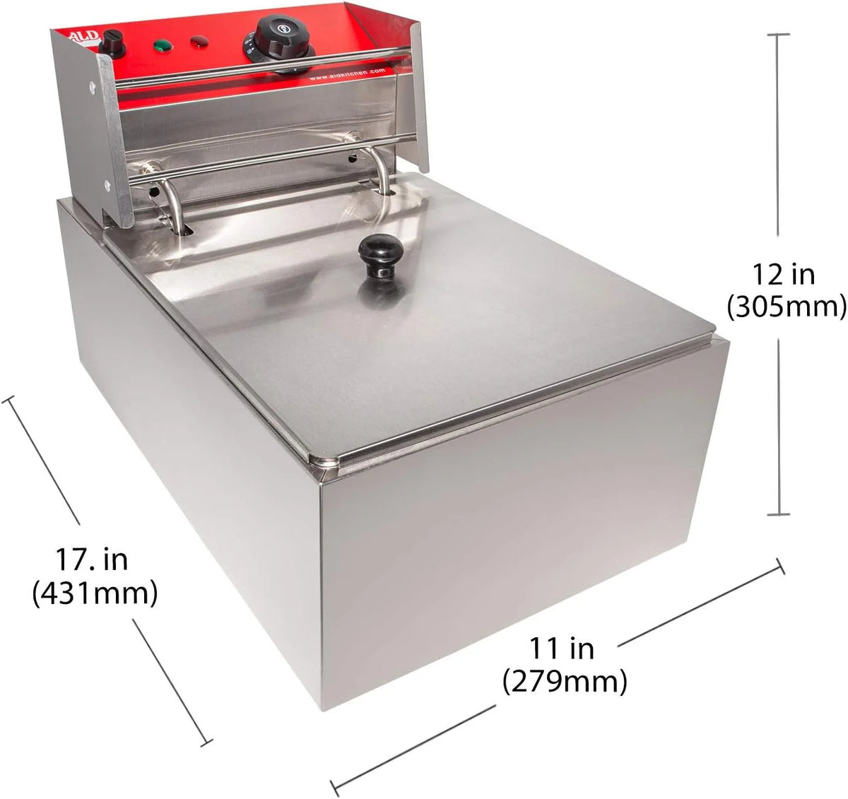 1 & 2 Baskets Deep Fryer T1170