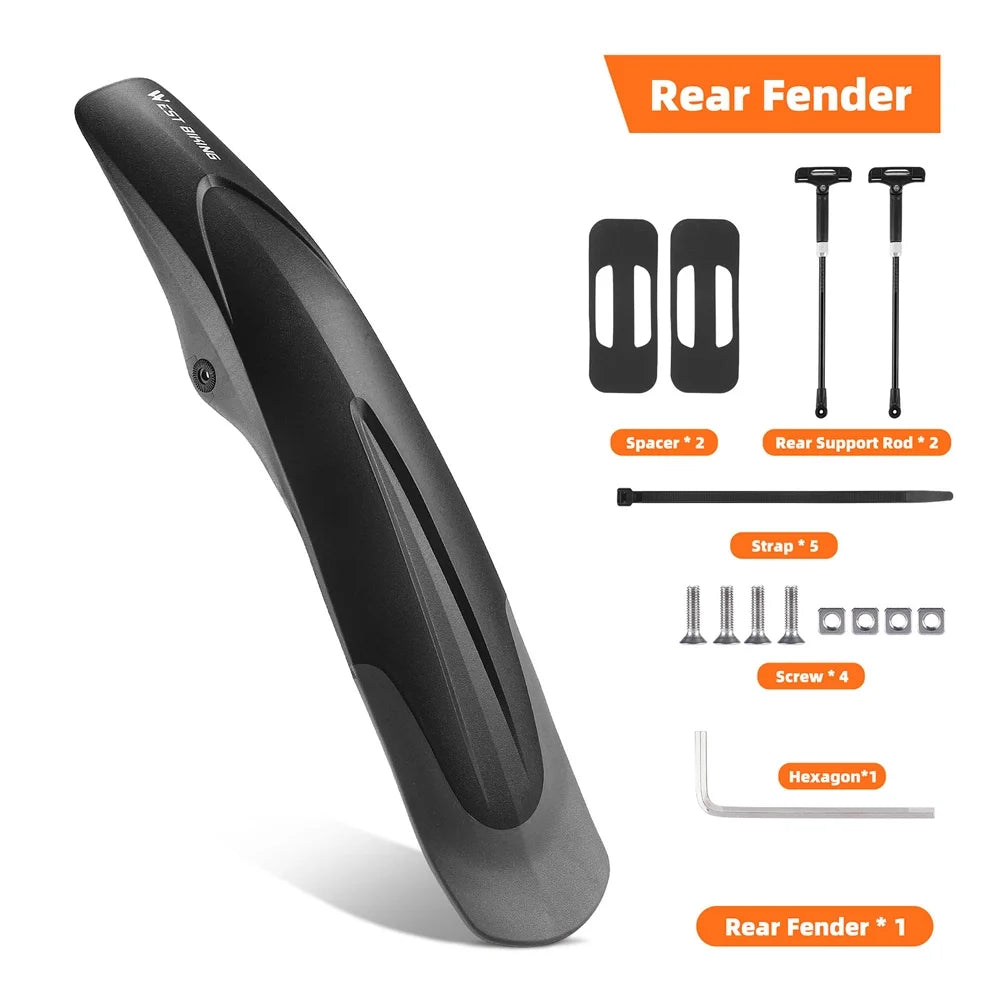 Quick Release Mudguard, 26 29in Wide H907
