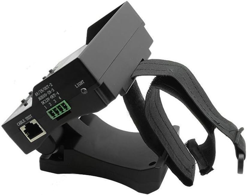 Handheld 4.3 TFT LCD CCTV Analog Camera Tester 12V Output RJ45 Cable Test Monitor Pack of 2 G87174