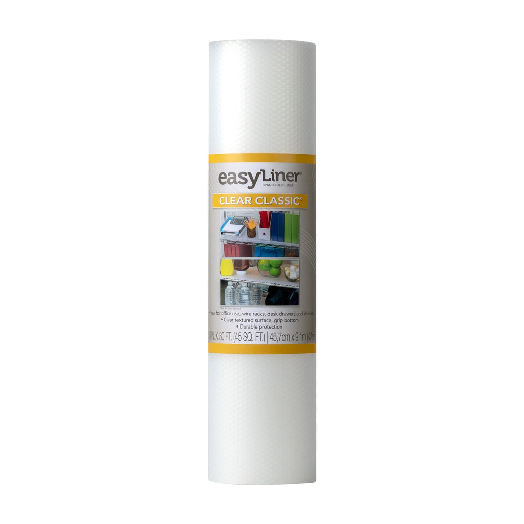 Clear Shelf Liner, 18 in. x 30 ft. Roll N53609