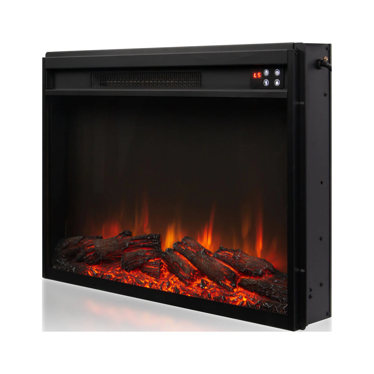 70" Farmhouse TV Stand with Fireplace A526