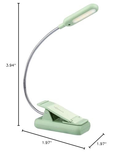 Clip On Book Light, 7 LED Reading Light, Blue D331