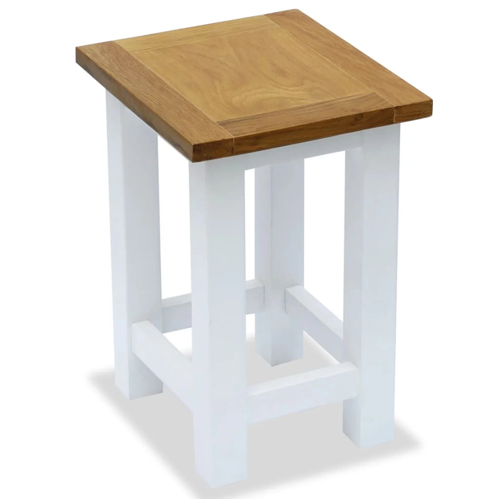 Solid Oak Wood End Table N215