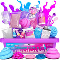 Mini Unicorn Slime Kit with Clay, Foam, Jelly Cube Slime O671290