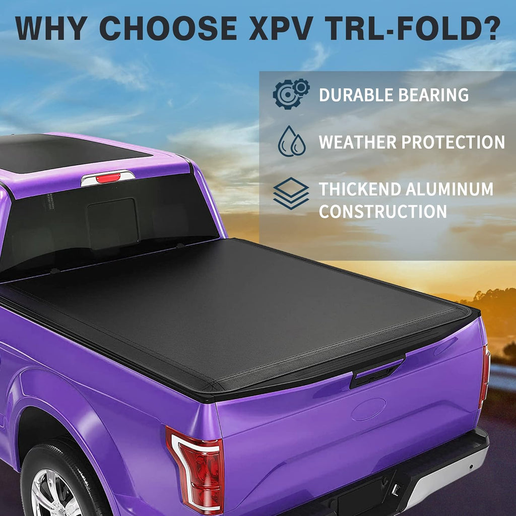 Soft Tri-fold Truck Bed Tonneau Cover X684539