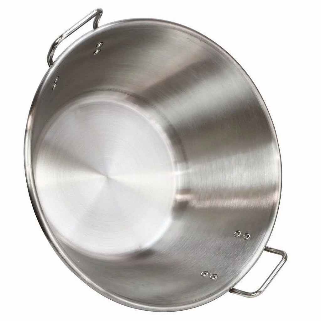 16" x 7.5" Stainless Steel Pot Pan Wok Q83023