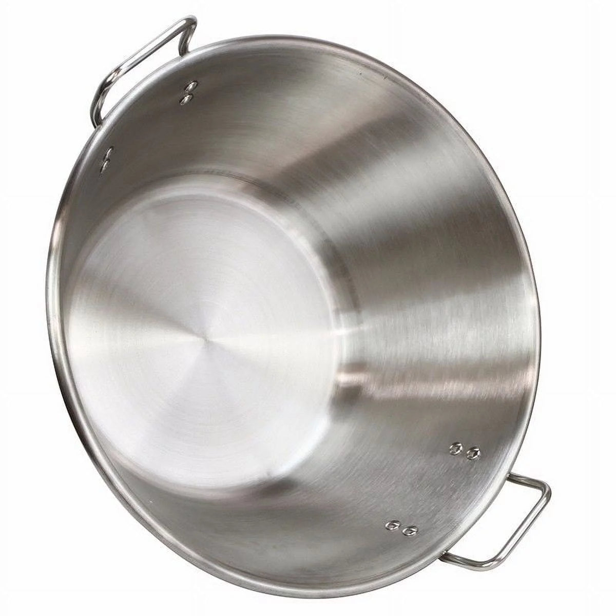 16" x 7.5" Stainless Steel Pot Pan Wok Q83023