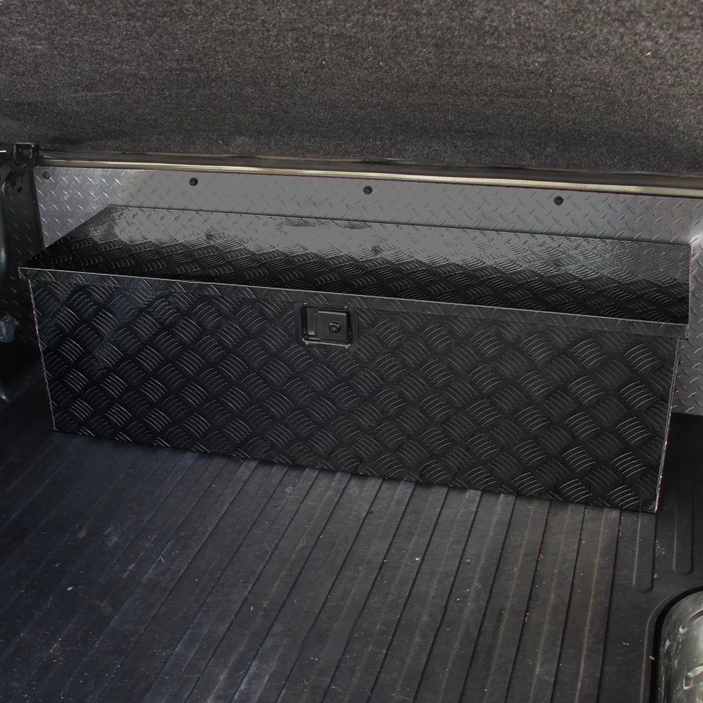 Heavy Duty Black Aluminum Truck Tool Box A711142