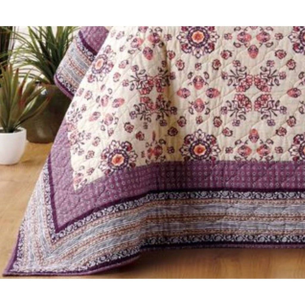 Purple Full/Queen Quilt E31154