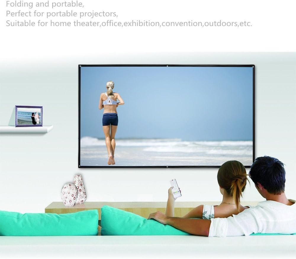 180 Inch 16:9 Portable Folding Projector Screen H830988