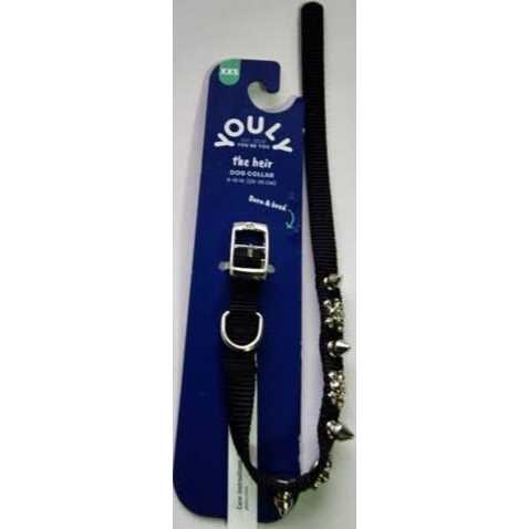 Black Bling Dog Collar F44587