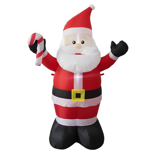 4 Foot Christmas Inflatable Santa Claus Decoration with LED Lights T4767