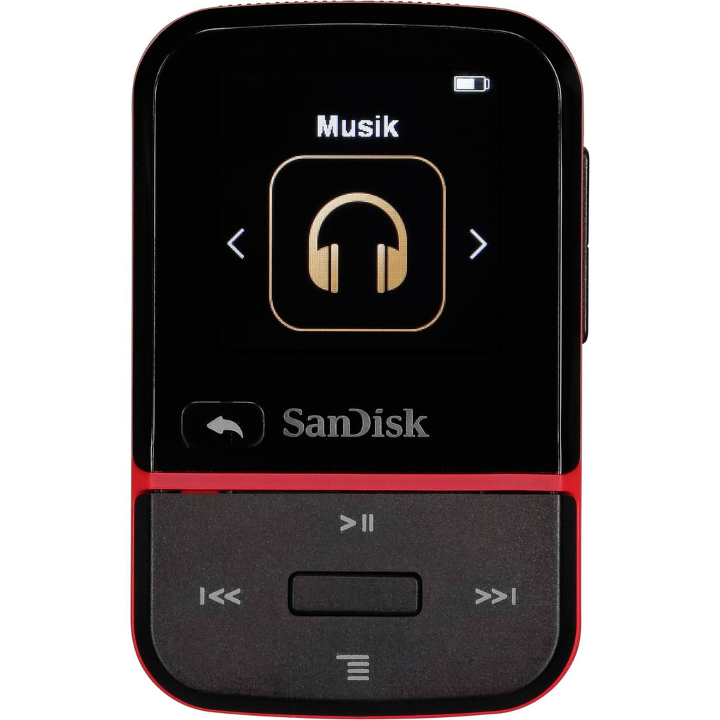 32GB Red SanDisk Clip Sport Go M85073