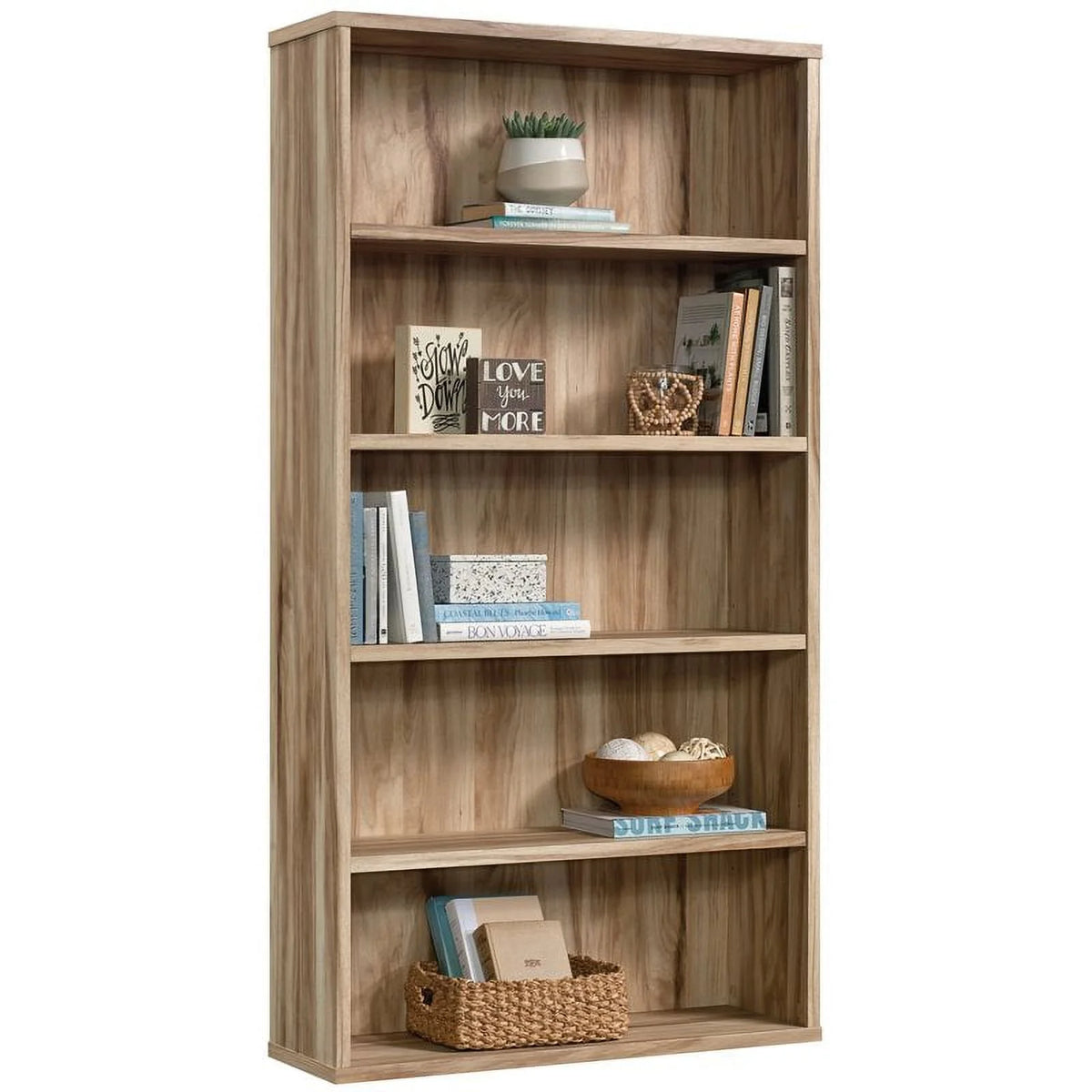 5 Shelf Wooden Bookcase D747337