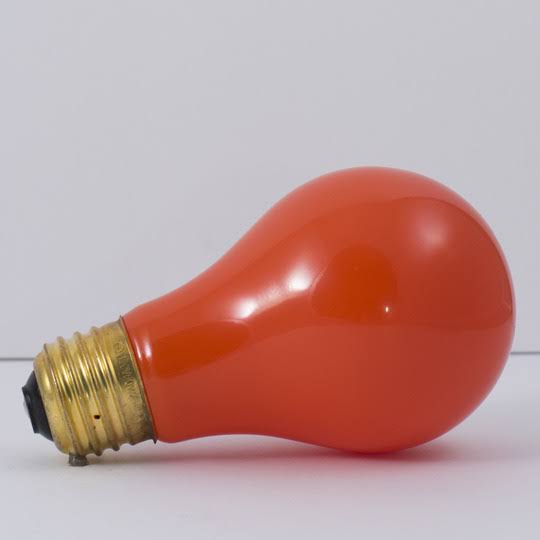 Set of 18 Dimmable Incandescent Light Bulb Ceramic Orange F23272