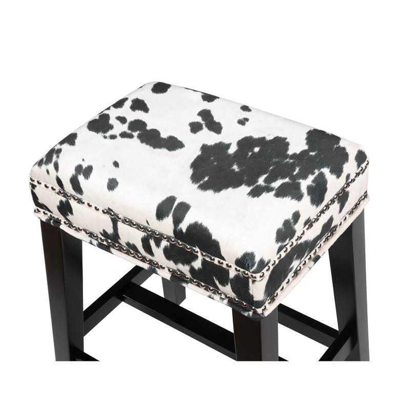 Black Wood Counter Stool K8708