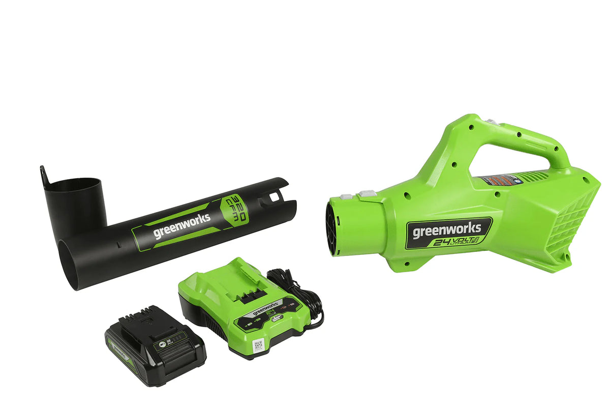 24V Cordless Axial Blower with 2Ah USB Battery & Charger S987