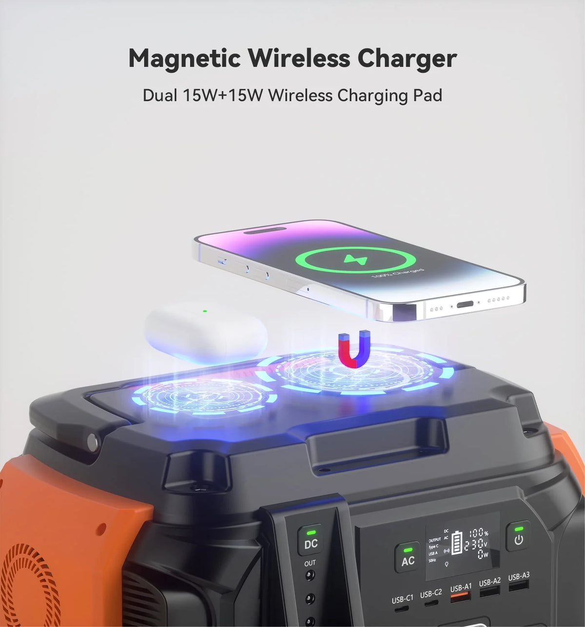 600W Portable Power Station Q33586