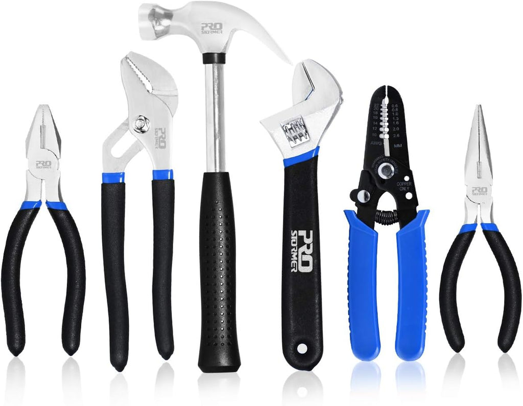 198-Piece General Household Hand Tool Set with Storage Bag U62044
