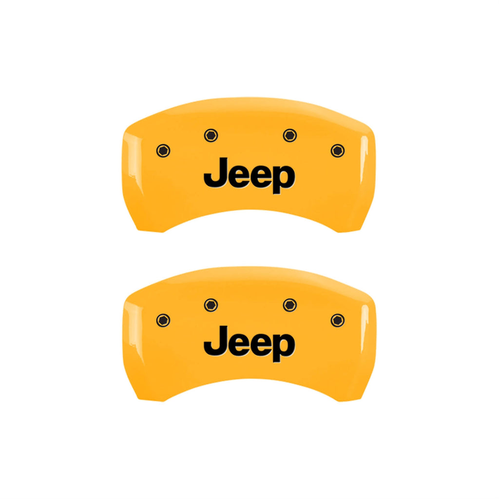 Yellow Caliper Covers Q377