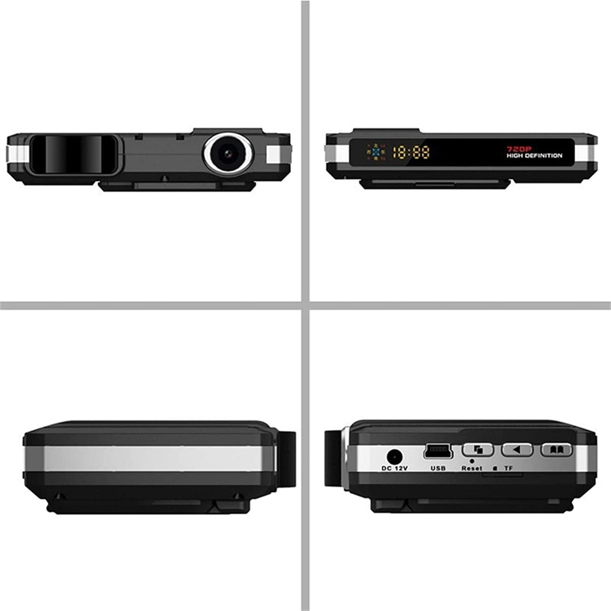 2 in1 Dash Cam Radar Detector Pack of 2 D654662