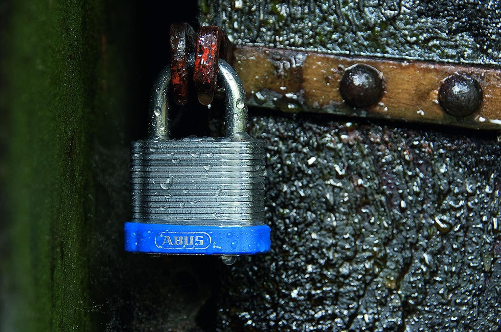 Purple Laminated Steel Padlock, Pack of 6 F638116