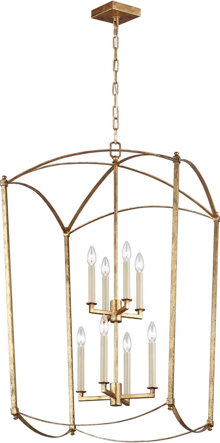 5-Light Antique Guild Candle Chandelier R616561