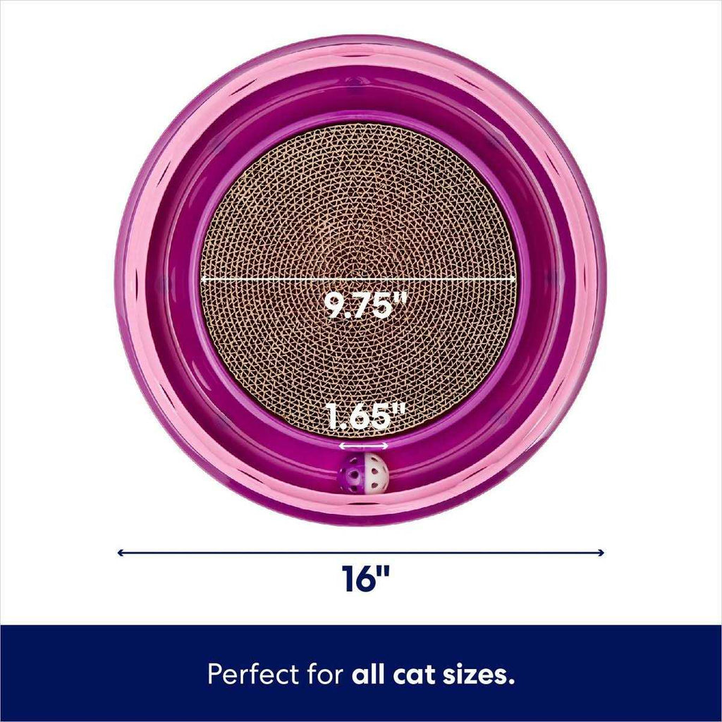 Scratch & Roll Scratcher Cat Toy with Catnip P64221