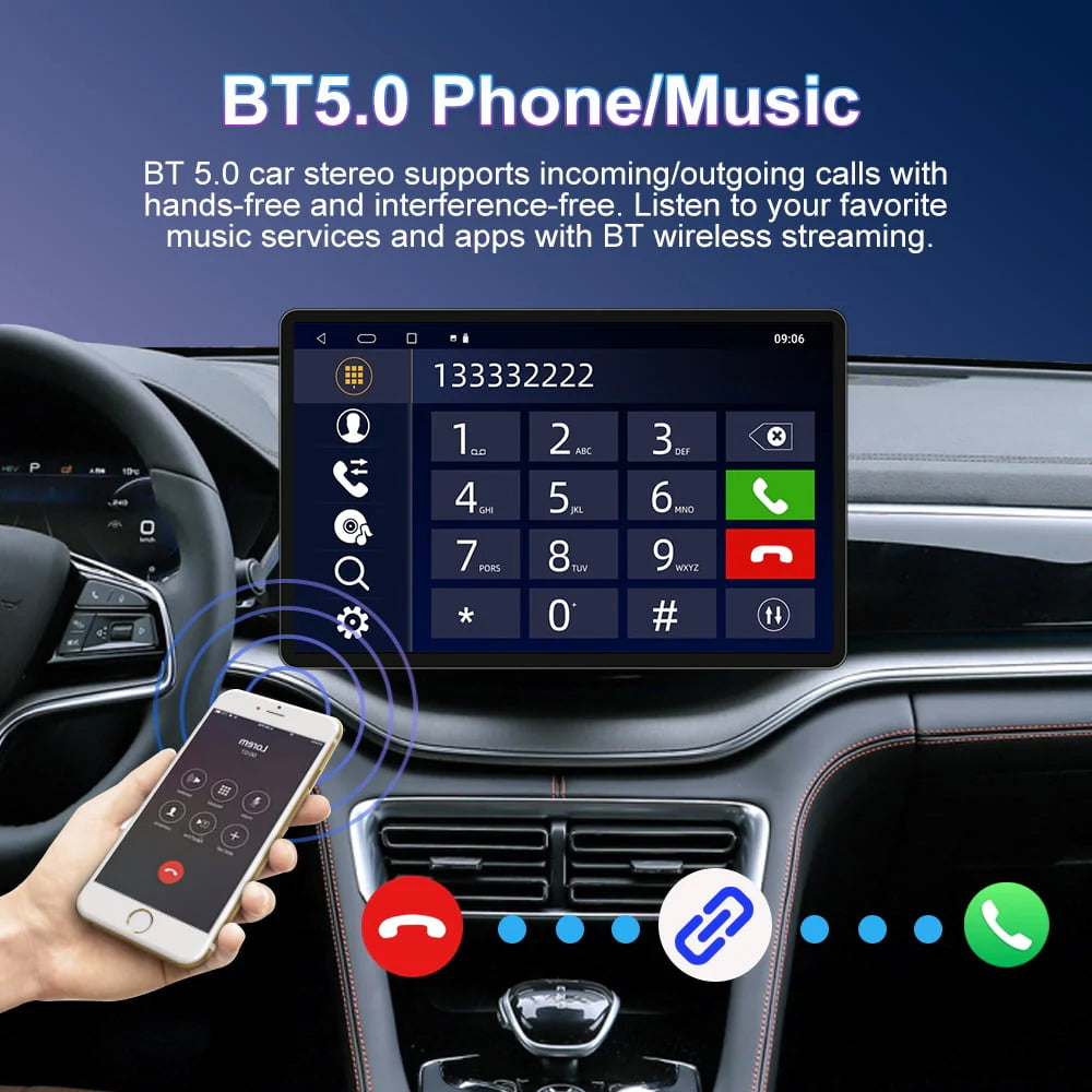 Android 12 Car Radio Stereo with Apple CarPlay Android Auto N971