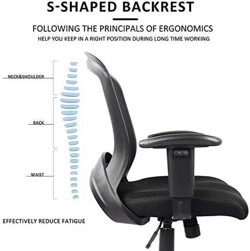Mesh Task Chair with Lumbar Support Q1527