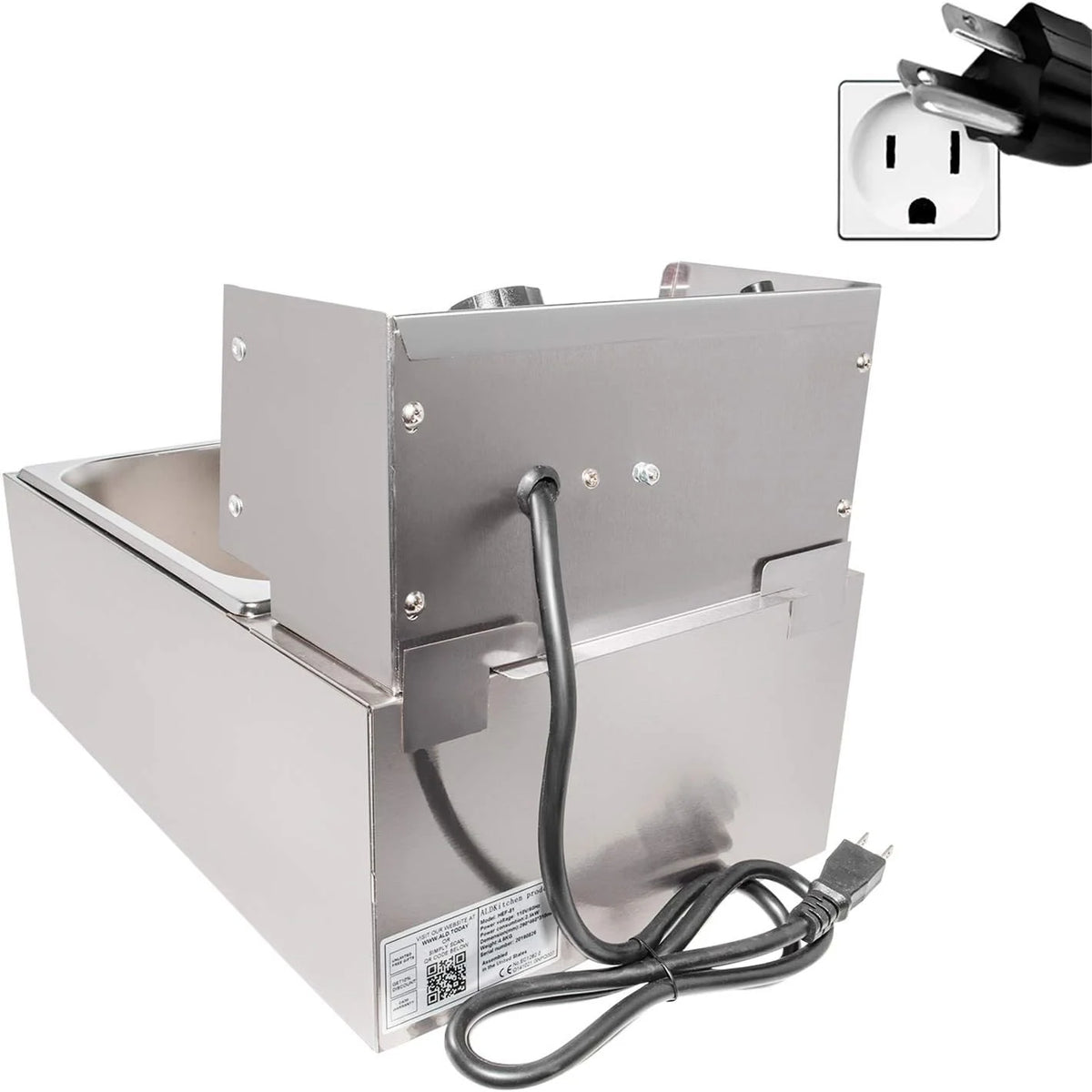 1 & 2 Baskets Deep Fryer T1170