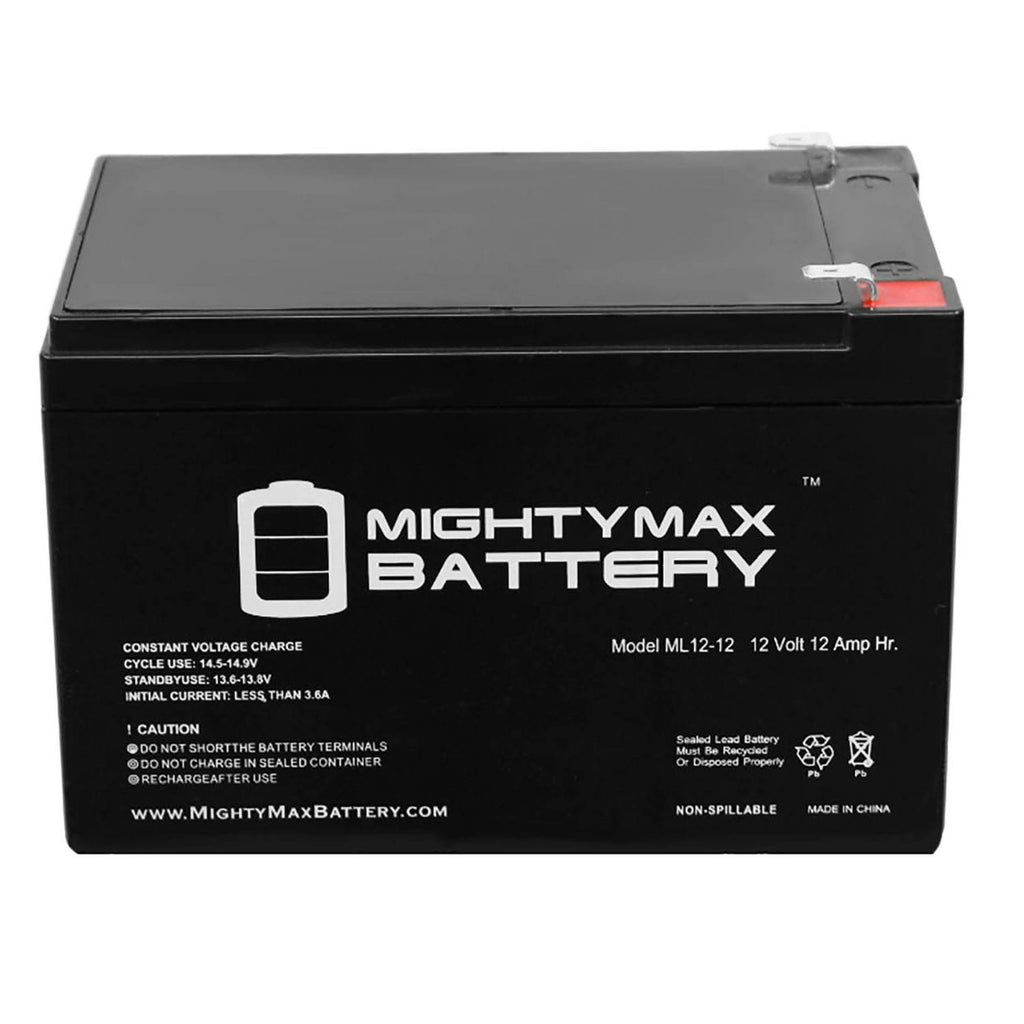 12V 12Ah SLA Battery 3 Pack V6928