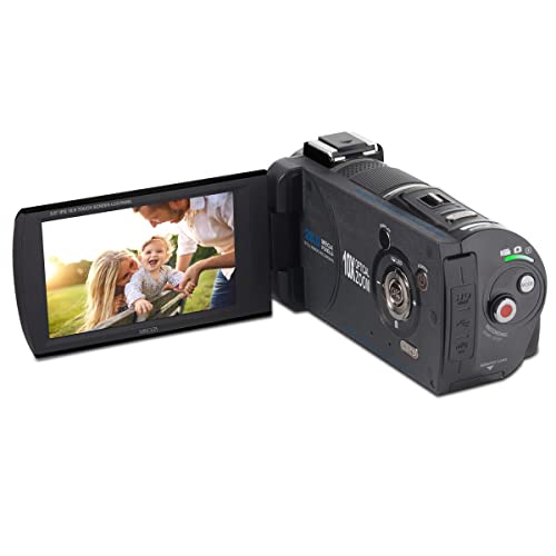 4K Ultra HD Camcorder with 10x Optical Zoom (Black) M982693