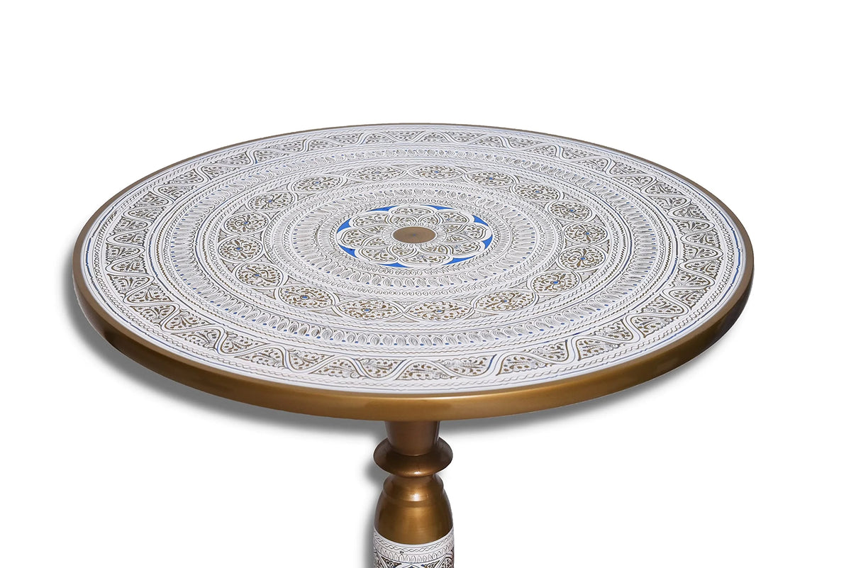 Pearl White Wooden Coffee Table L227