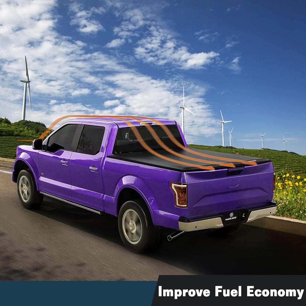 Soft Tri-fold Truck Bed Tonneau Cover X684539