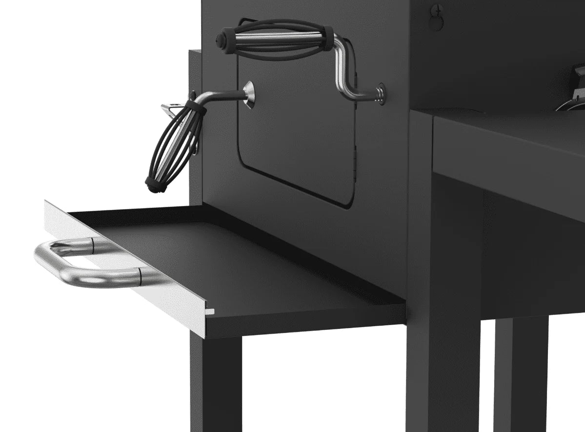 Heavy Duty 24-inch Charcoal Grill, Black X24111
