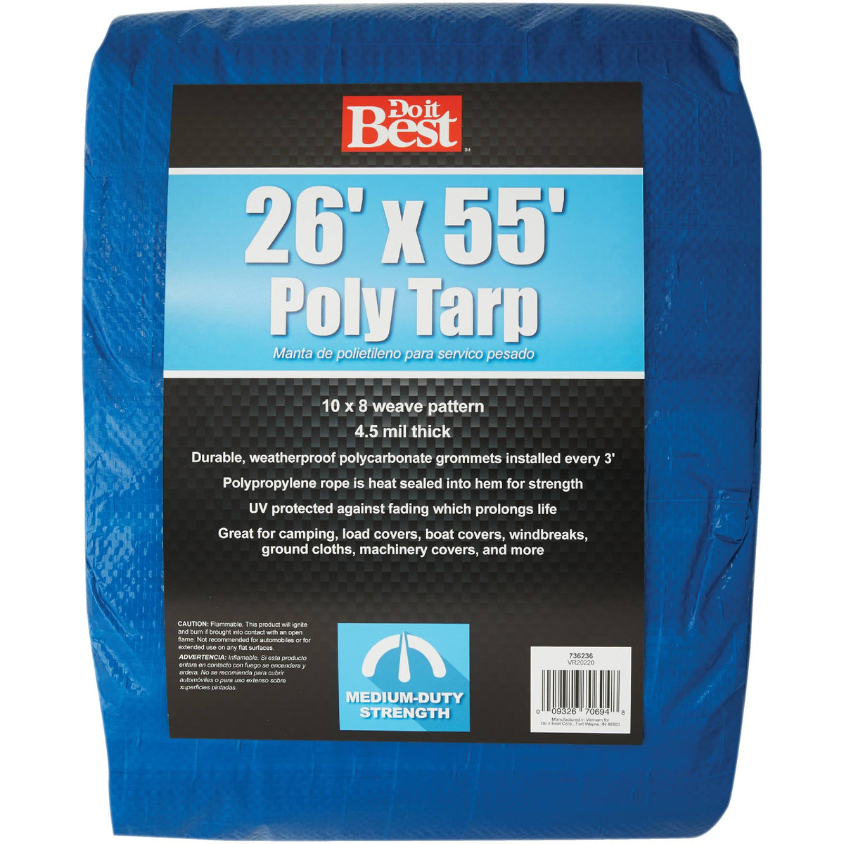 Medium Duty Poly Tarp N511