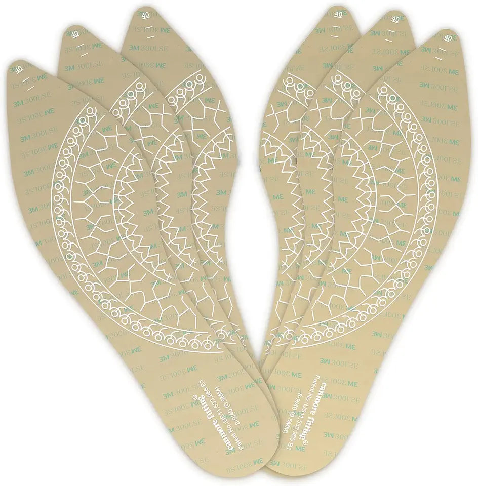 Silicone Self-Adhesive Insoles for High Heels N16791
