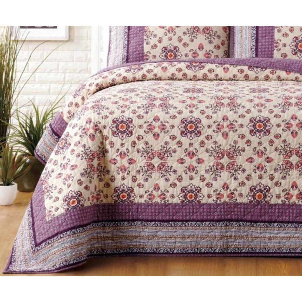 Purple Full/Queen Quilt E31154