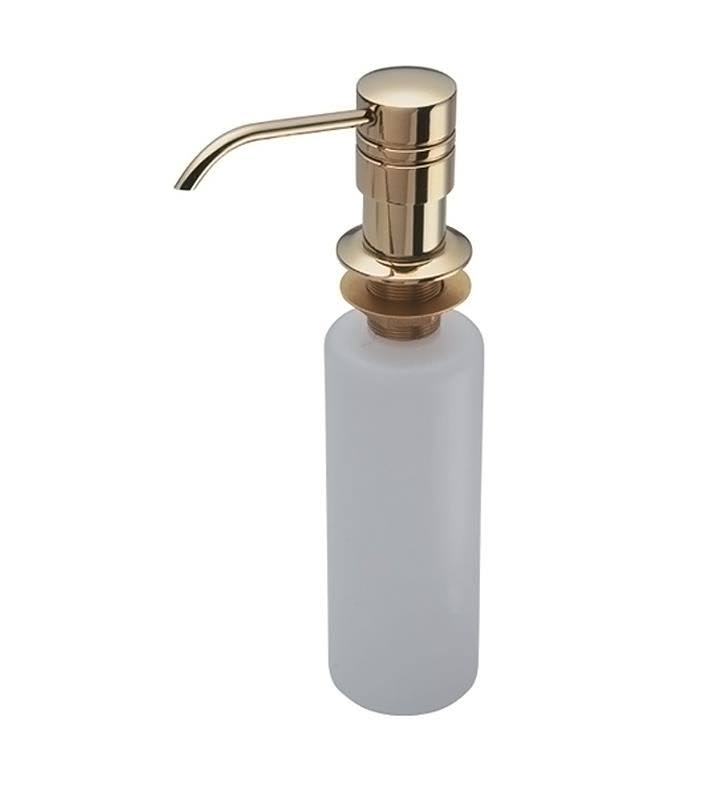 Antique Brass Flat Heavy Duty Kitchen Soap and Lotion Dispenser G8213