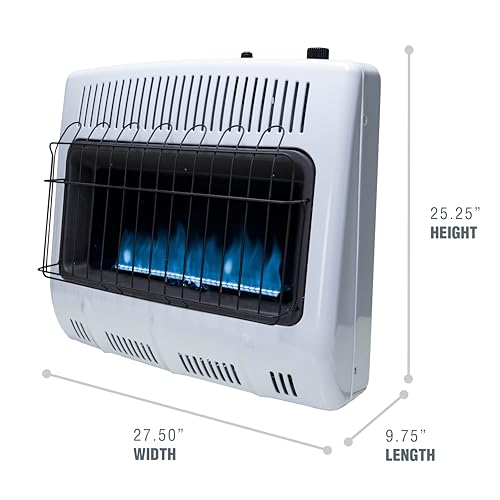 30,000 BTU Blue Flame Propane Heater Q771823