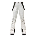 White Waterproof Insulated Snow Bib Trousers J768939