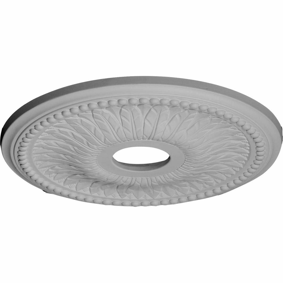 18x22OD x 3 3/4x22ID x 1 1/2x22P Hand-Painted Ceiling Medallion C287807
