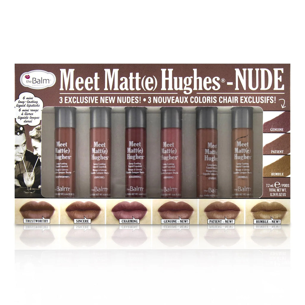 6 Mini Long Lasting Liquid Lipsticks Kit S3661