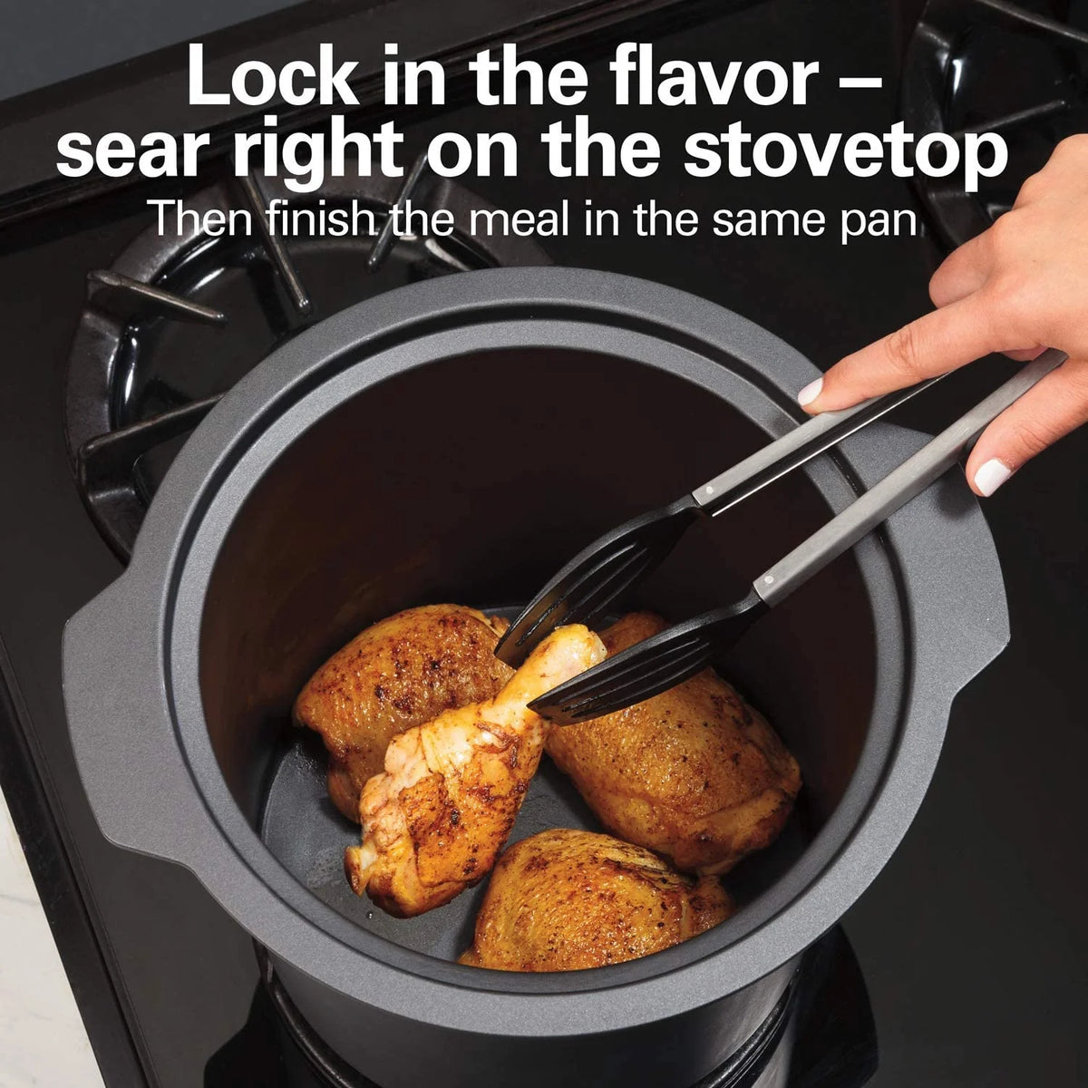 10 Quart Programmable Slow Cooker with Stovetop Safe Crock & 8 Quart Programmable Slow Cooker X791